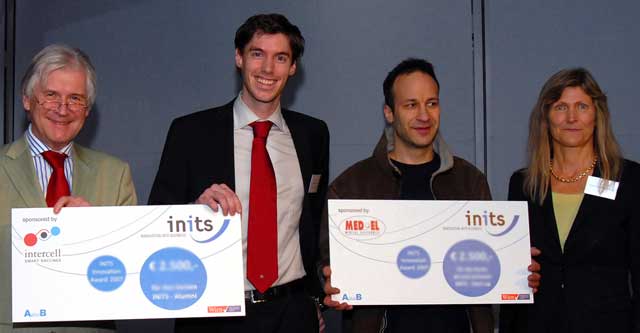 Nov. 2007 Inits Innovation Award “bestes derzeit gefördertes Projekt” für pneumocell